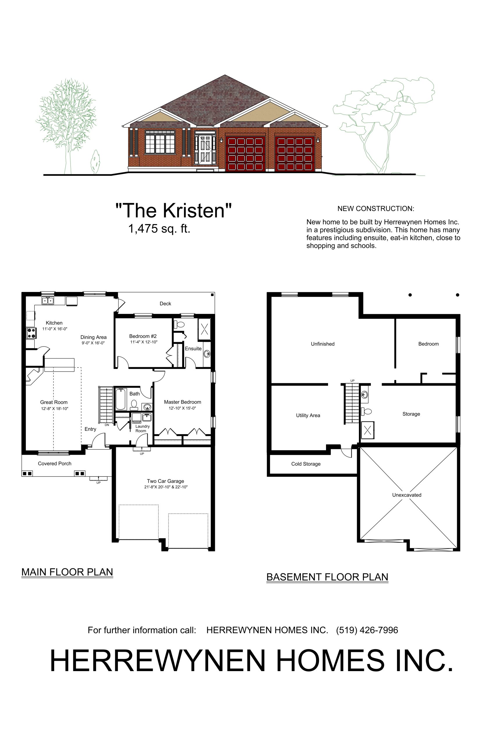 The Kristen Floor Plan